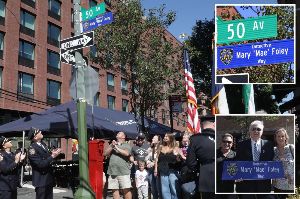 'Pioneering' police Det. Mary 'Mae' Foley honored with NYC street...